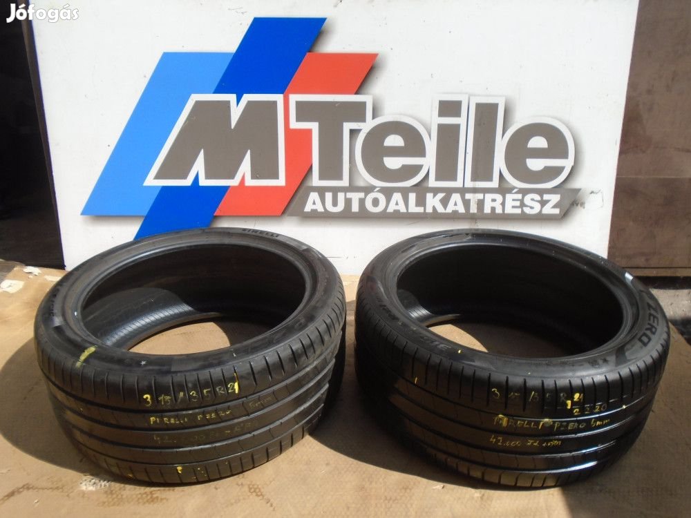 ÁR/db [GYÁRI HASZNÁLT] PIRELLI - PZERO | NYÁRI | 315/35R21 | 5mm | 22